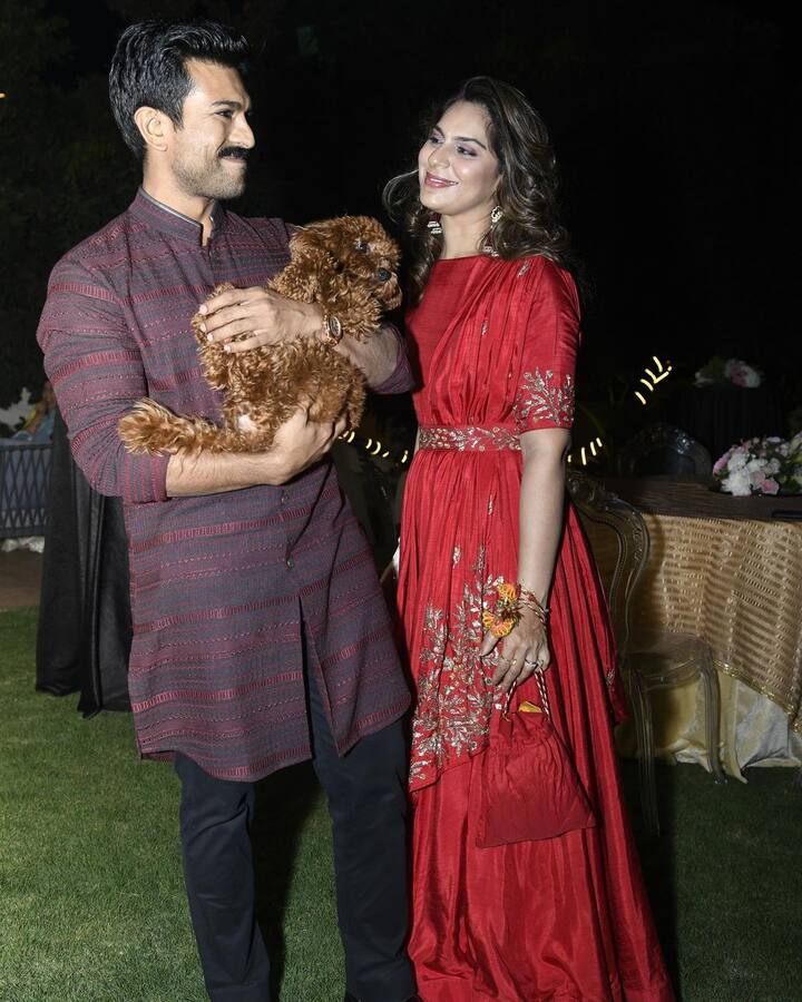 ఈ వేడుకలకు రామ్ చరణ్ కూడా హాజరయ్యారు. (Photo Courtesy: Instagram)
