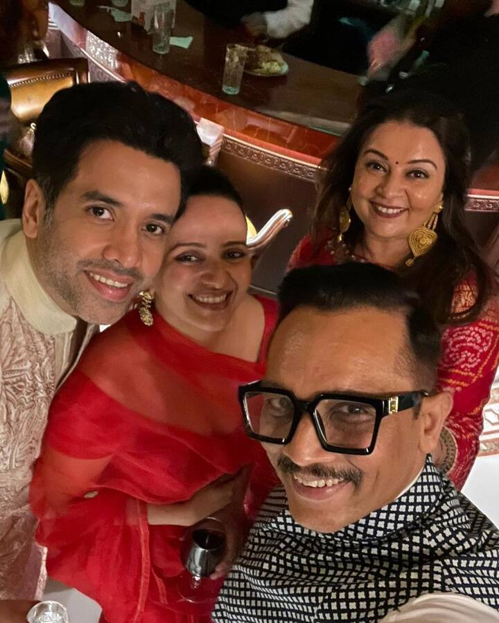 Ekta Kapoor shared a series of photos from her Diwali 2021 bash on her official Instagram handle. She also penned a long note while posting the snaps.