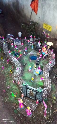 Diwali 2021 : फराळ, फटाके आणि दिवाळीचा किल्ला...! बच्चे कंपनींची धमाल...