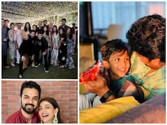 మెగా ఫ్యామిలీ to ఎన్టీఆర్.. సెలబ్రిటీల ఇంట దీపావళి సందడి చిత్రాలు