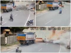 Tamil Nadu News: तमिलनाडु में परिवार के लिए काली हुई दिवाली, बाइक पर पटाखे फटने से पिता-पुत्र की मौत