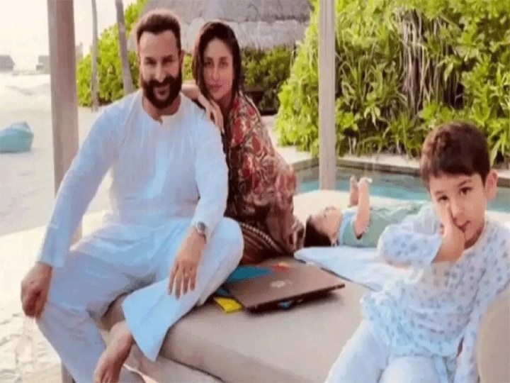 Kareena Kapoor के छोटे बेटे Jahangir का पहली Diwali पर दिखा क्यूट अंदाज, Saif Ali Khan और Taimur की भी दिखी ट्यूनिंग