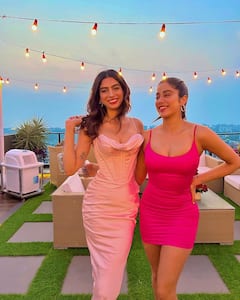 PICS: Anurag Kashyap's Daughter Aaliyah Attends Khushi Kapoor's Birthday Bash With Her Boyfriend