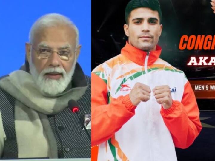 PM Modi congratulates Akash Kumar on winning bronze in world boxing competition Boxing Championship: आकाश कुमार ने जीता ब्रॉन्ज मेडल, पीएम मोदी ने दी बधाई