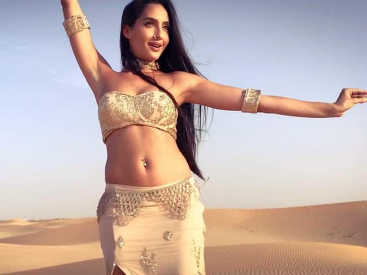 Nora Fatehi latest dance video is viral on social media पिंक कलर के आउटफिट में Nora Fatehi ने दिखाए ऐसे डांस मूव्स, फैन्स खो बैठे होश