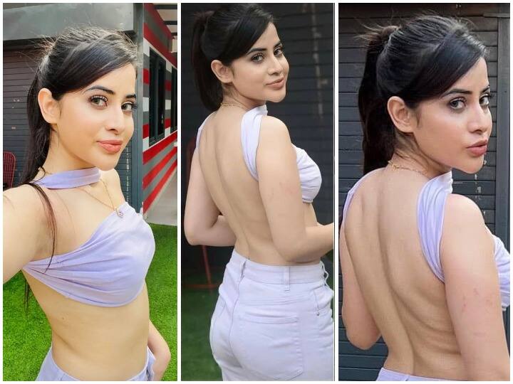 Urfi Javed Latest Look: अभिनेत्री उर्फी जावेद एक बार फिर से अपने लेटेस्ट लुक को लेकर सुर्खियों में आ गई हैं. उर्फी हाल ही में बैकलैस टॉप पहने सिटी में स्पॉट हुईं, इस दौरान उनका ये लुक काफी वायरल हो रहा है.