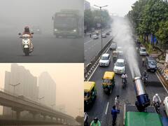 IN PICS | Delhi NCR Covered In Smog, Capital's AQI Reaches 530. Studies Suggests Covid-19 Lasts Longer In Polluted Air