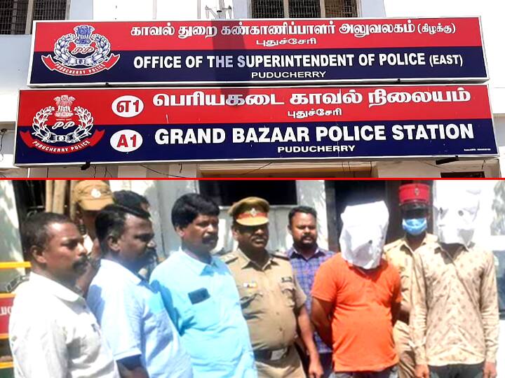 Two Rajasthan youths arrested for stealing clothes from a textile shop ஊர் திரும்ப பணம் இல்லை - ஆடைகளை திருடி விற்பனை செய்து கொண்டே ராஜஸ்தான் சென்ற இளைஞர்கள் கைது