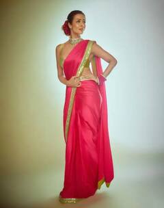 ਗੁਲਾਬੀ ਸਾੜ੍ਹੀ-ਹਰੇ ਰੰਗ ਦੇ ਬਲਾਊਜ਼ 'ਚ ਇਸ ਤਰ੍ਹਾਂ ਚਮਕੀ ਮਲਾਇਕਾ ਅਰੋੜਾ ਦੀ ਖੂਬਸੂਰਤੀ, ਦੇਖਣ ਵਾਲਿਆਂ ਦੀਆਂ ਖੁੱਲ੍ਹੀਆਂ ਰਹਿ ਗਈਆਂ ਅੱਖਾਂ