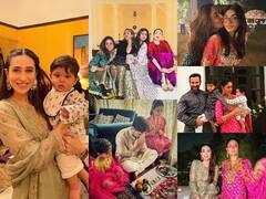 Kareena Karisma Diwali: पटौदी और कपूर परिवार की रौनक रहे जहांगीर अली खान, दोनों खानदानों ने पहली दिवाली खूब लुटाया प्यार