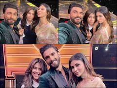 IN PICS | Ekta Kapoor & Mouni Roy Having A Gala Time At Ranveer Singh’s ‘The Big Picture’