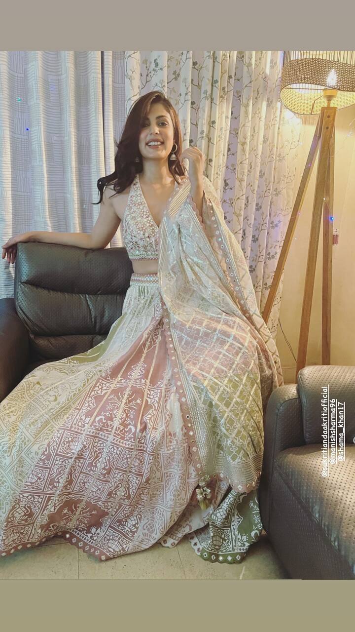 वहीं इस दिवाली पर रिया ने अपने परिवार के साथ सेलिब्रेशन किया और वो काफी खुश भी दिखाई दे रही हैं.