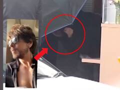 Shahrukh Khan in Delhi : शाहरुख खानची दिल्लीवारी ? छत्रीच्या मागे लपून गाडीत बसणारी व्यक्ती शाहरुख ?