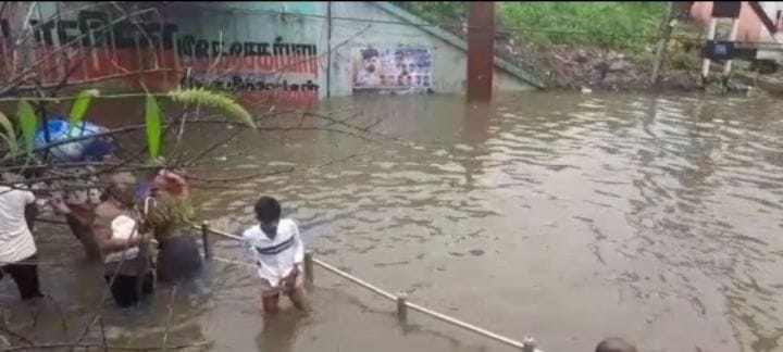 இங்க இருந்த சுரங்கப்பாதை எங்கே..? தண்ணீரில் தத்தளிக்கும் வட சென்னை! மூழ்கிப்போன முக்கிய இடம்!