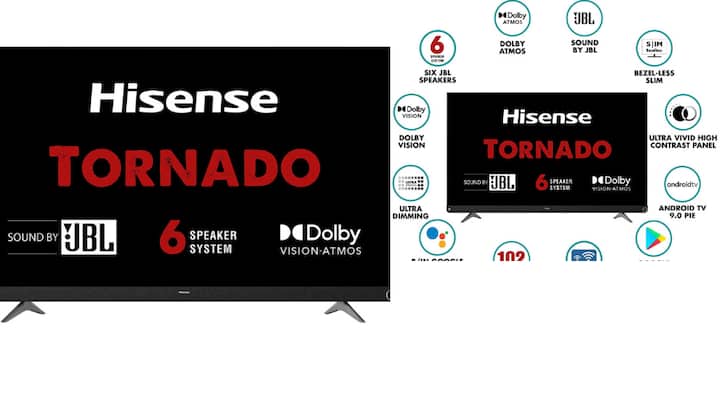 Amazon Sale On Hisense 65 Inch Smart TV Buy  Hisense  65 Inch TV Online  Best Brand for 65 Inch Smart TV , Discount On Hisense 65 Inch Smart TV Amazon Sale: 6 JBL के स्पीकर के साथ 65 इंच स्मार्ट टीवी, सेल में खरीदें 50 हजार की कीमत में