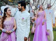 Jyotika Dilaik Engagement Pics: पिंक लहंगे में परी की तरह खूबसूरत लगीं Rubina Dilaik की बहन ज्योतिका, बॉयफ्रेंड Rajat Sharma से की सगाई