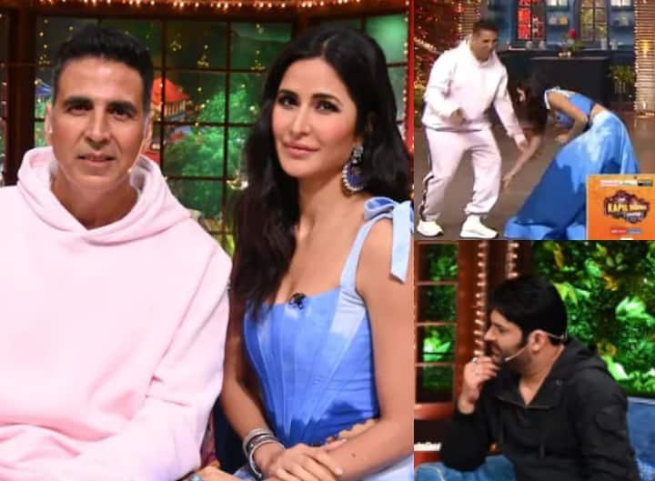 The Kapil Sharma Show: Kapil Sharma के शो पर Katrina Kaif ने पैर छूकर मांगी Akshay Kumar से माफी, शो में जमकर मचा धमाल