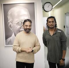 in pics - birthday meet: உலக நாயகன் பர்த்டே மீட்.... புகைப்படங்கள்