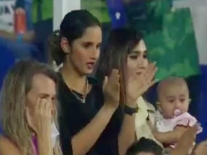 Sania Mirza’s reaction on Shoaib Malik’s stormy innings of 6,6,6,6,6,6… Viral