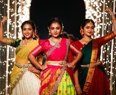 Amrutha Pranay Photos: తొలిసారి నటించిన అమృత ప్రణయ్... లాస్య పాటలో మెరుపులా కనిపించి..