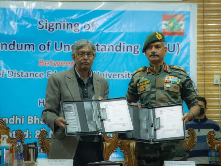 Indian Army Personnel Posted in J&K Can Now Study In Kashmir University Under Exchange Programme Indian Army Personnel Posted in J&K Can Now Study In Kashmir University Under Exchange Programme