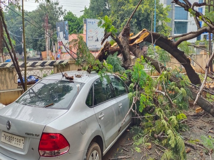 கோவையில் கொட்டித் தீர்த்த கனமழை – சாலைகளில் தேங்கிய வெள்ள நீரை அகற்றும் பணிகள் தீவிரம்..!