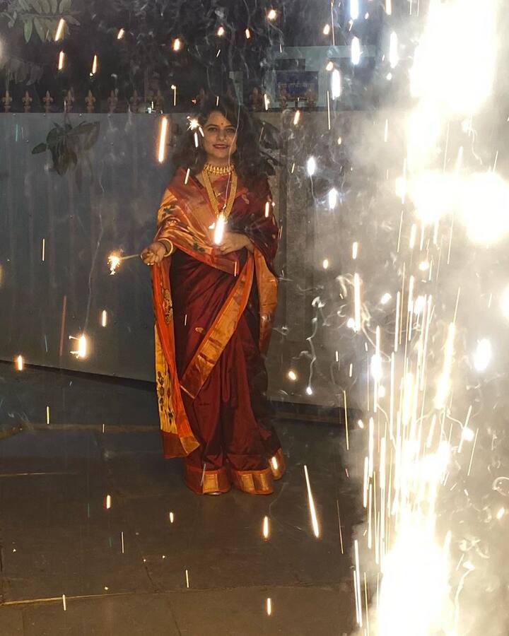 कार्तिकी सोशल मीडियावर भरपूर ऍक्टिव्ह असते.. (photo: kartiki_kalyanji_gaikwad9/IG)