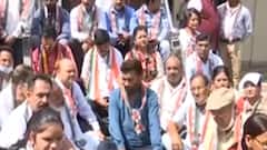 Congress के हंगामे पर CM धामी का बयान, बोले- 'अपने समय की महंगाई को याद करें