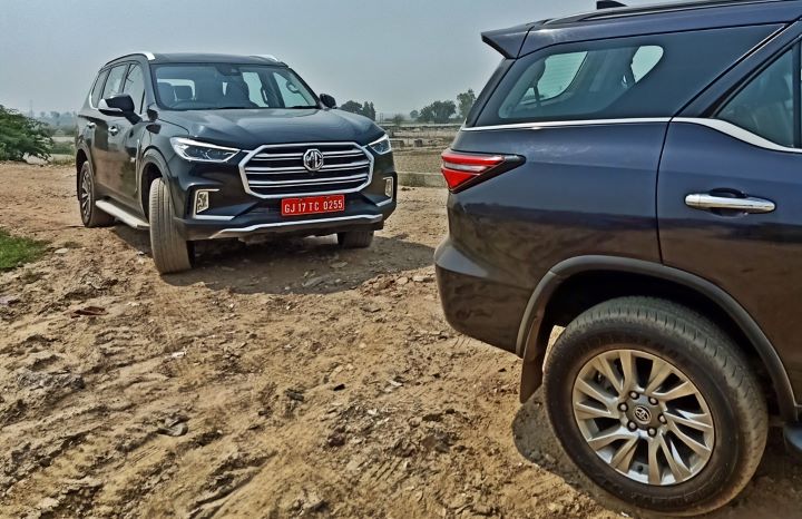 Toyota Fortuner 2021 vs MG Gloster SUV — Review, Features & Specs Compared