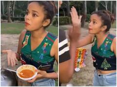 Viral Video: কচুরির সঙ্গে পেঁয়াজ না মেলায় রণংদেহী তরুণী, ভিডিও ভাইরাল