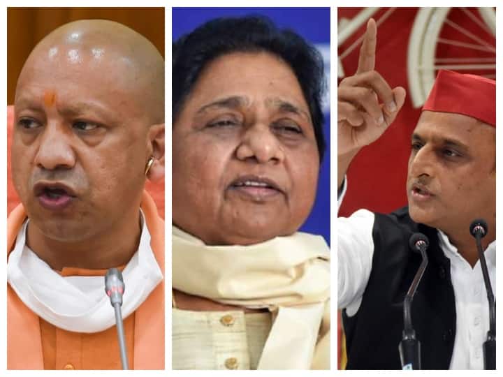 UP Assembly Election 2022 Mayawati Akhilesh Yadav and Yogi Adityanath three contenders for CM post in UP only Mayawati has contested the assembly elections UP Election 2022: सीएम पद के तीन दावेदार मायावती, अखिलेश यादव और योगी आदित्यनाथ, केवल मायावती ने ही लड़ा है विधानसभा चुनाव