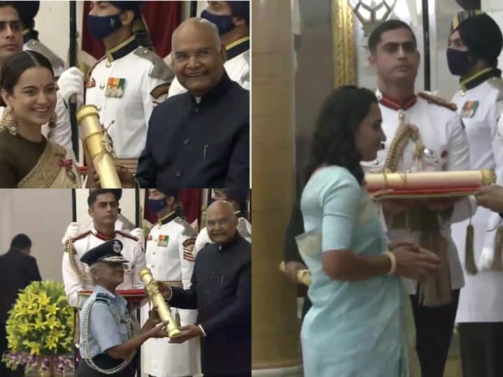 Padma Awards: Seven celebrities including former Japanese PM Shinzo Abe honored with Padma Vibhushan, 10 celebrities got Padma Bhushan Padma Awards 2021: पूर्व जापानी पीएम शिंजो आबे समेत सात हस्तियां पद्म विभूषण से सम्मानित, 10 हस्तियों को मिला पद्म भूषण