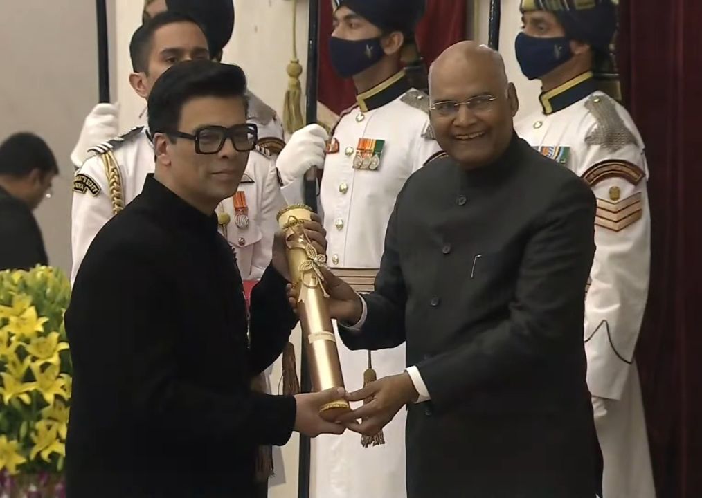 Karan Johar & Ekta Kapoor Receive Prestigious Padma Shri Award At Rashtrapati Bhavan