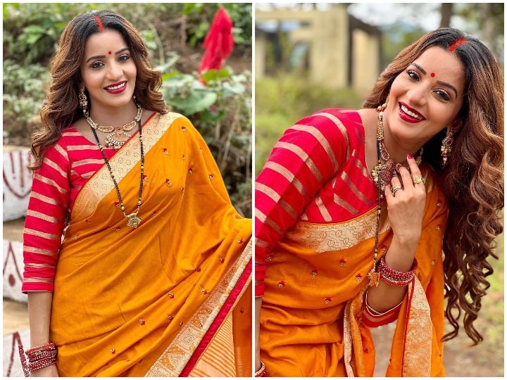 आज से छठ पूजा शुरू हो गई है. पहले दिन नहाय-खाय से शुरू हुई ये पूजा चौथे दिन सुबह सूर्य देवता को अर्घ्य देने से खत्म होगी. इस पूजा को लेकर भोजपुरी एक्ट्रेसेस भी खासी उत्साहित हैं. अधिकतर इस मौके पर छठ पूजा के बधाई संदेश से लेकर छठ पूजा के लुक शेयर कर रही हैं. इस लिस्ट में सबसे ऊपर मोनालिसा का नाम है. मोनालिसा ने छठ पूजा पर बहुत ही सुंदर लुक लिया है. देखें तस्वीरें.