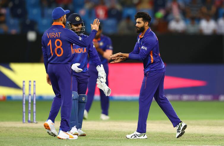 IND vs NAM: First innings highlights namibia set 133 runs target for indian cricket team to win IND vs NAM: அஷ்வின், ஜடேஜாவின் சுழலில் சிக்கிய நமீபியா ; வெற்றி பெற இந்திய அணிக்கு 133 ரன்கள் இலக்கு!