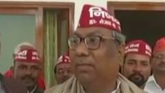 Prayagraj: Sanjay Nishad और Dharmendra Pradhan की हुई अनौपचारिक मुलाकात। UP Election 2022