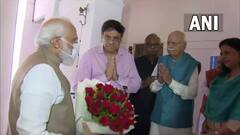 IN PICS | LK Advani Turns 94, PM Modi & Other BJP Leaders Visit To Celebrate His Birthday