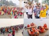 Chhath Puja Nahay Khay 2021: तस्वीरों में देखें पटना के छठ घाट का नजारा, नहाय खाय पर गंगा स्नान के लिए उमड़ी भीड़