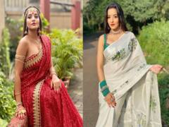 Chhath Puja 2021 के रंग में रंगी भोजपुरी एक्ट्रेस Monalisa, ग्लैमरस अवतार छोड़ बिहारी अंदाज में दिखाया जलवा