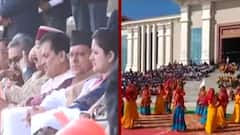 Uttarakhand की दोनों राजधानियों में भव्यता से मनाया गया स्थापना दिवस, तस्वीरों में देखिए