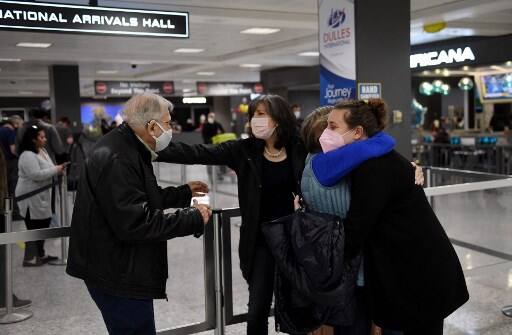 The US borders are open for fully vaccinated travellers for the first time since restrictions were imposed due to covid-19 spread across the country. Courtesy: AFP