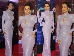 Malaika Arora Photos: ब्यूटी पेजेंट में सुंदरियों से हटकर मलाइका अरोड़ा पर टिक गई सबकी नजरें, कुछ ऐसी थी मलाइका की ड्रेस और अदाएं