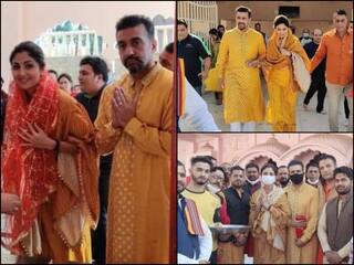 Raj Kundra Makes First Public Appearance With Wife Shilpa Shetty ...