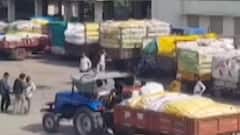 છોટાઉદેપુરઃ નસવાડી APMCમાં ખેડૂતોએ હરાજીનો કર્યો વિરોધ, શું લગાવ્યા આરોપ?