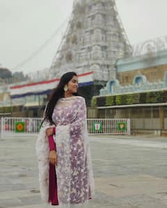 Divi Vadthya Photos: వెంకటేశ్వర స్వామి సన్నిధిలో బిగ్ బాస్ బ్యూటీ దివి