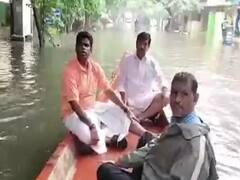 Watch Video: வெள்ளத்தில் போட்டோ ஷூட் நடத்திய பாஜக தலைவர் அண்ணாமலை!