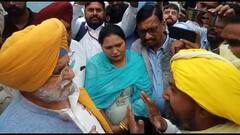 ਕੈਬਨਿਟ ਮੰਤਰੀ ਰਾਣਾ ਗੁਰਜੀਤ ਦਾ ਕਿਸਾਨਾਂ ਵੱਲੋਂ ਜ਼ੋਰਦਾਰ ਵਿਰੋਧ