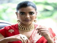 Aishwarya Rajesh pics: அழகான கொண்டை, பெரிய மோதிரம், மனதை மயக்கும் போஸ்கள்..!