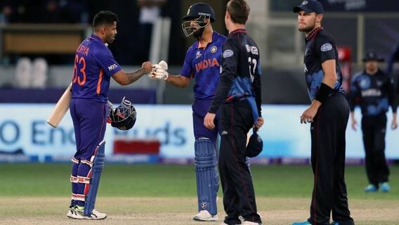 IND vs NAM T20 World Cup 2021 Live Updates: भारताचा नामिबियावर 9 विकेट्स राखून विजय