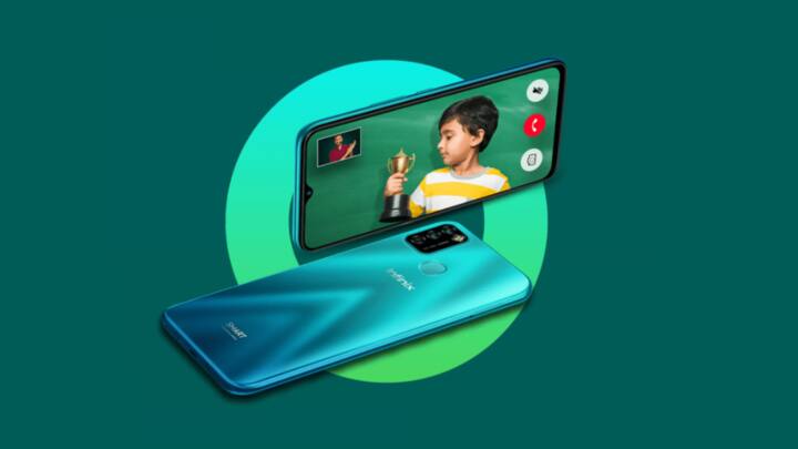 2. Infinix Smart 5A: ਇਹ ਫੋਨ Android 11 (Go Edition) ਦੇ ਨਾਲ ਆਉਂਦਾ ਹੈ। ਇਸ 'ਚ MediaTek Helio A20 ਪ੍ਰੋਸੈਸਰ ਹੈ। ਸਟੋਰੇਜ ਦੀ ਗੱਲ ਕਰੀਏ ਤਾਂ ਇਹ ਫੋਨ 2GB ਰੈਮ+32GB ਇੰਟਰਨਲ ਸਟੋਰੇਜ਼ ਦੇ ਨਾਲ ਆਉਂਦਾ ਹੈ। ਫ਼ੋਨ ਦੀ ਕੀਮਤ 6,999 ਰੁਪਏ ਹੈ। ਇਸ 'ਚ 8 ਮੈਗਾਪਿਕਸਲ ਦਾ ਕੈਮਰਾ ਹੈ। ਇਸ ਦੀ ਬੈਟਰੀ 5000 mAh ਹੈ।